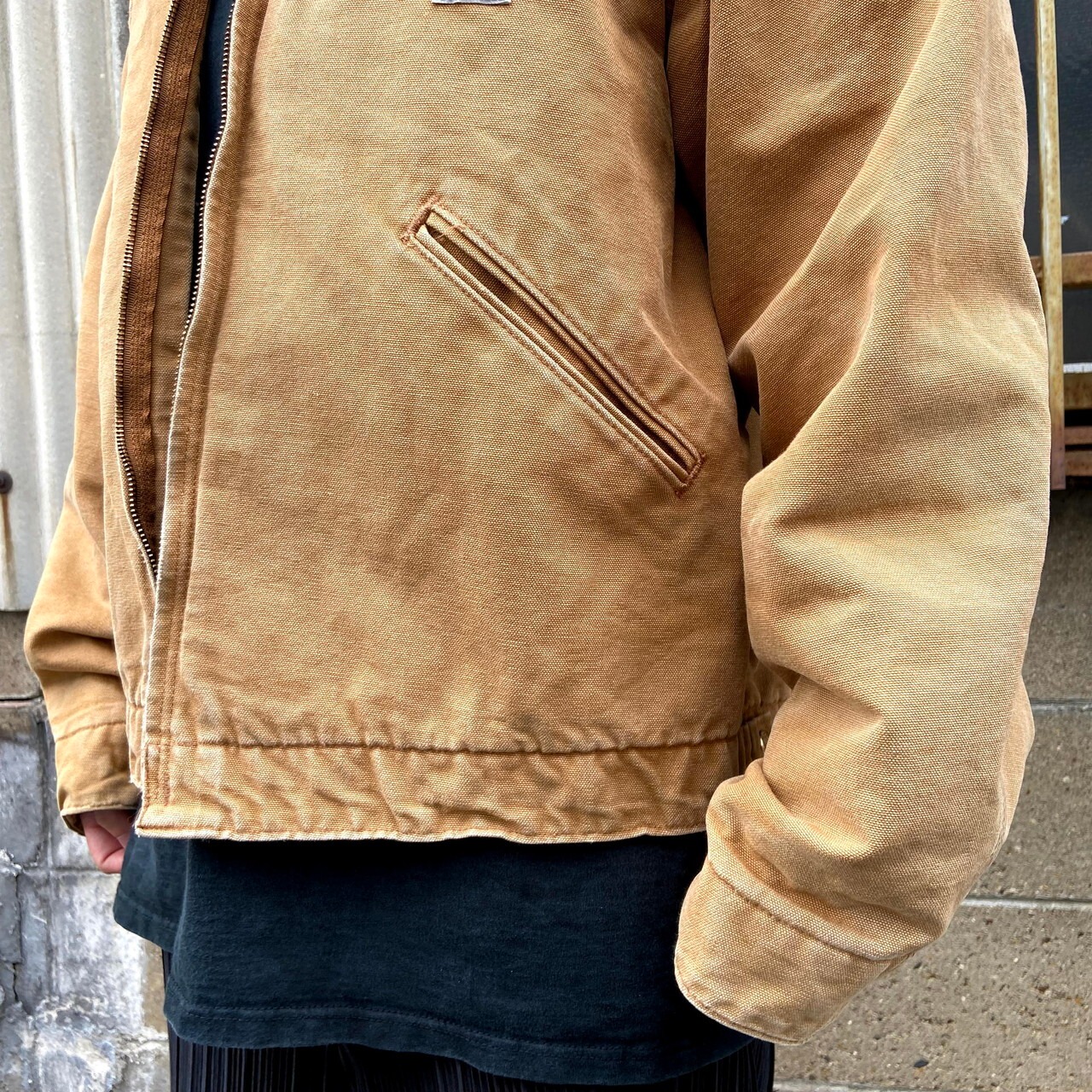 USA製 Carhartt カーハート デトロイトジャケット メンズXL相当 古着 