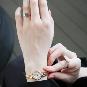 カルティエ ミニ ヴァンドーム 金無垢 2POINT ダイヤ