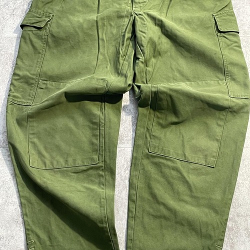 60s スウェーデン軍 実物 M-59 フィールドパンツ C54 w34 詳細写真4