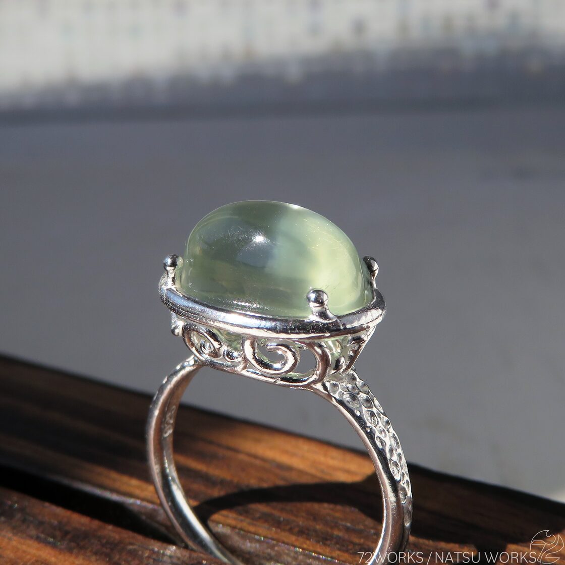 グリーンムーンストーン リング / Green Moonstone Ring l | Pay ID