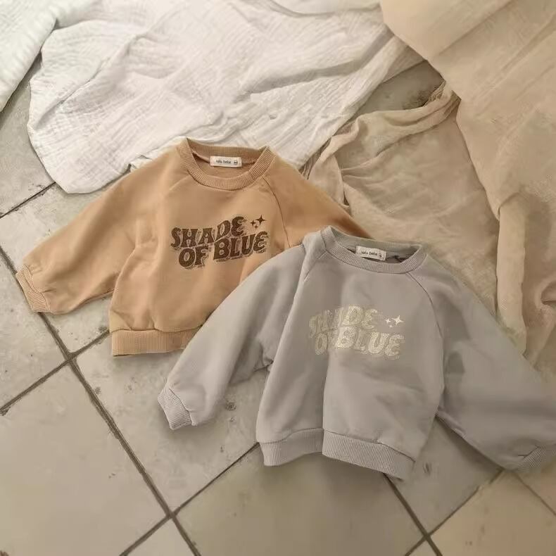 【BABY】秋新作 英字柄トレーナー&パンツセット