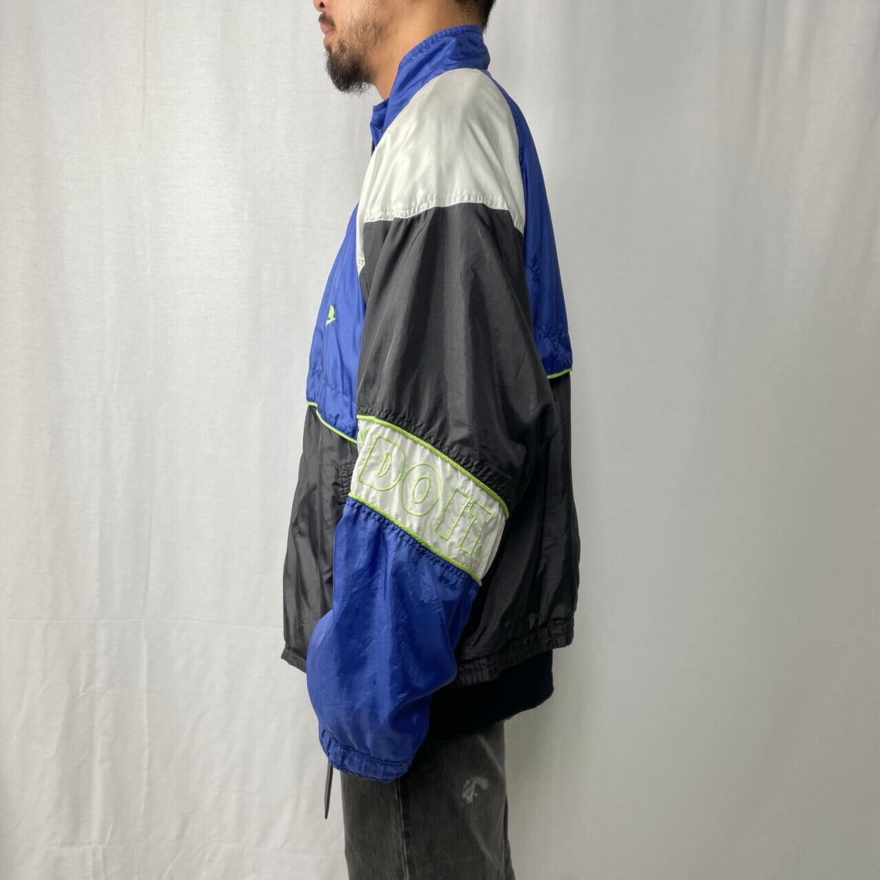 90~00年代 NIKE ナイキ JUST DO IT. ナイロン トラックジャケット  