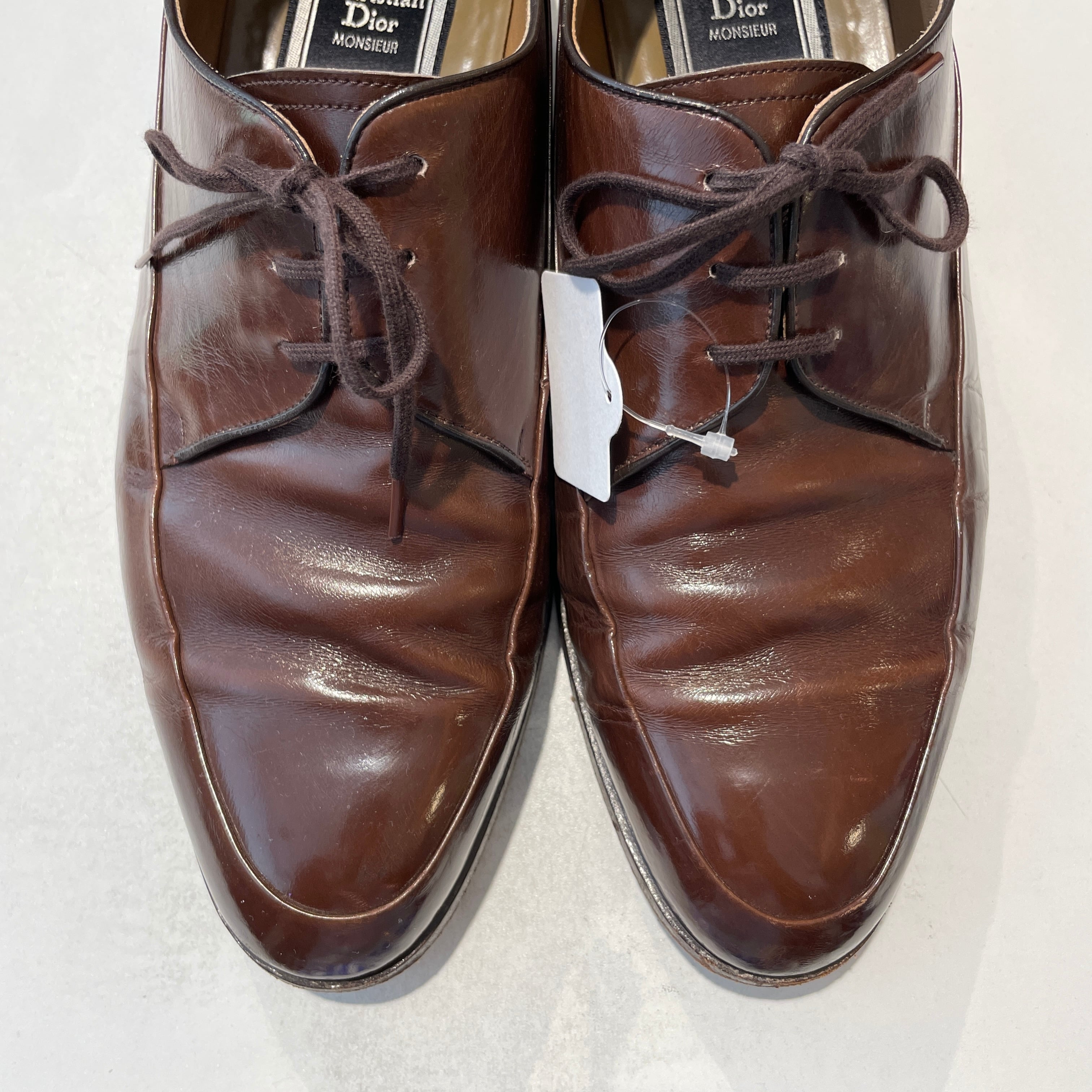 Christian Dior/leather shoes/brown/men's/クリスチャンディオール/革靴/茶色/メンズ