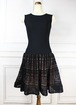 Summer Knit Dress Black