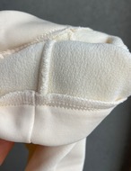 【訳あり】裏起毛ver.Pin-tuck Jogger Pant_Ivory・Free