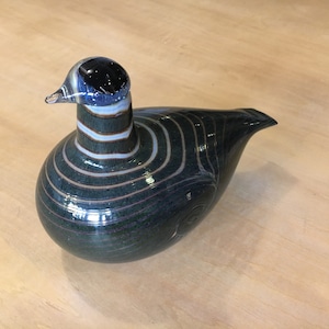 Nuutajarvi/ヌータヤルヴィ BIRDS "Long Tailed Duck" オイバ･トイッカ 廃盤 iittala イッタラ バード