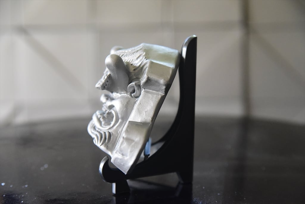 卓上鬼瓦 鬼面 IK-Ⅴ（阿） | Ibushi Gallery 瓦廊｜淡路島の鬼瓦工場