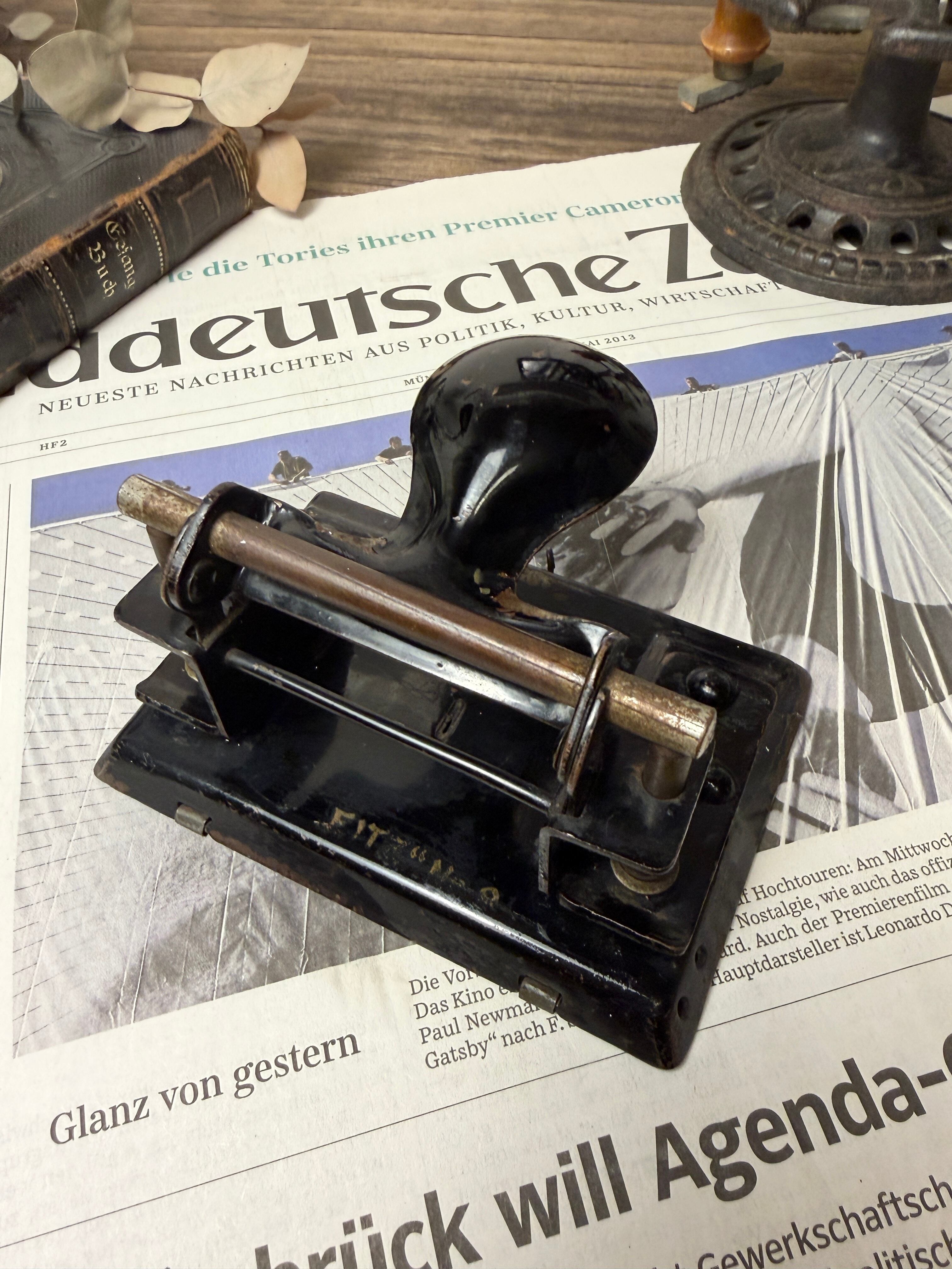 アンティーク 2穴パンチ レトロ 文房具　ドイツ　ライツ社 LEITZ（ライツ）No.138|2つ穴パンチ ドイツアンティーク | ヨーロッパ