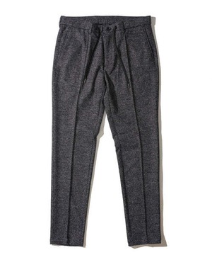 Wool Jersey Slacks　Black