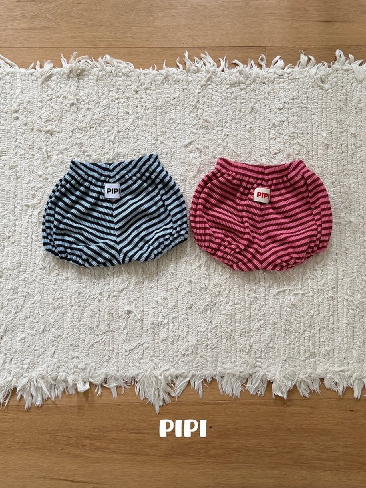 【取寄】PIPI ボーダーかぼちゃパンツ｜秋服｜韓国子供服｜26/AT