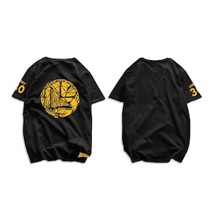 【トップス】WARRIORS 高品質なバスケットボール半袖Tシャツ（好きな名前と数字をカスタマイズできる） 2203012250Y