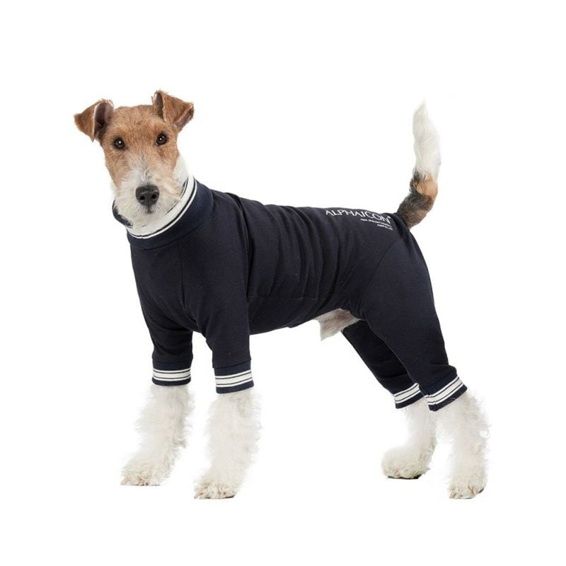 アルファアイコンドッグガード・エアスパンニットカバーオールLサイズ