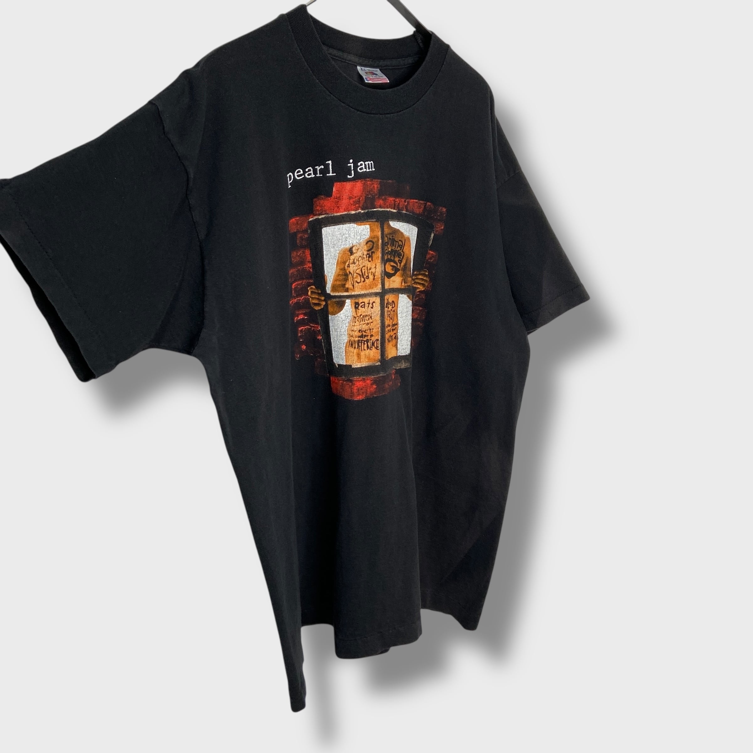 90s pearl jam パールジャム バンドTシャツ XL 黒 usa | 古着屋 Uan