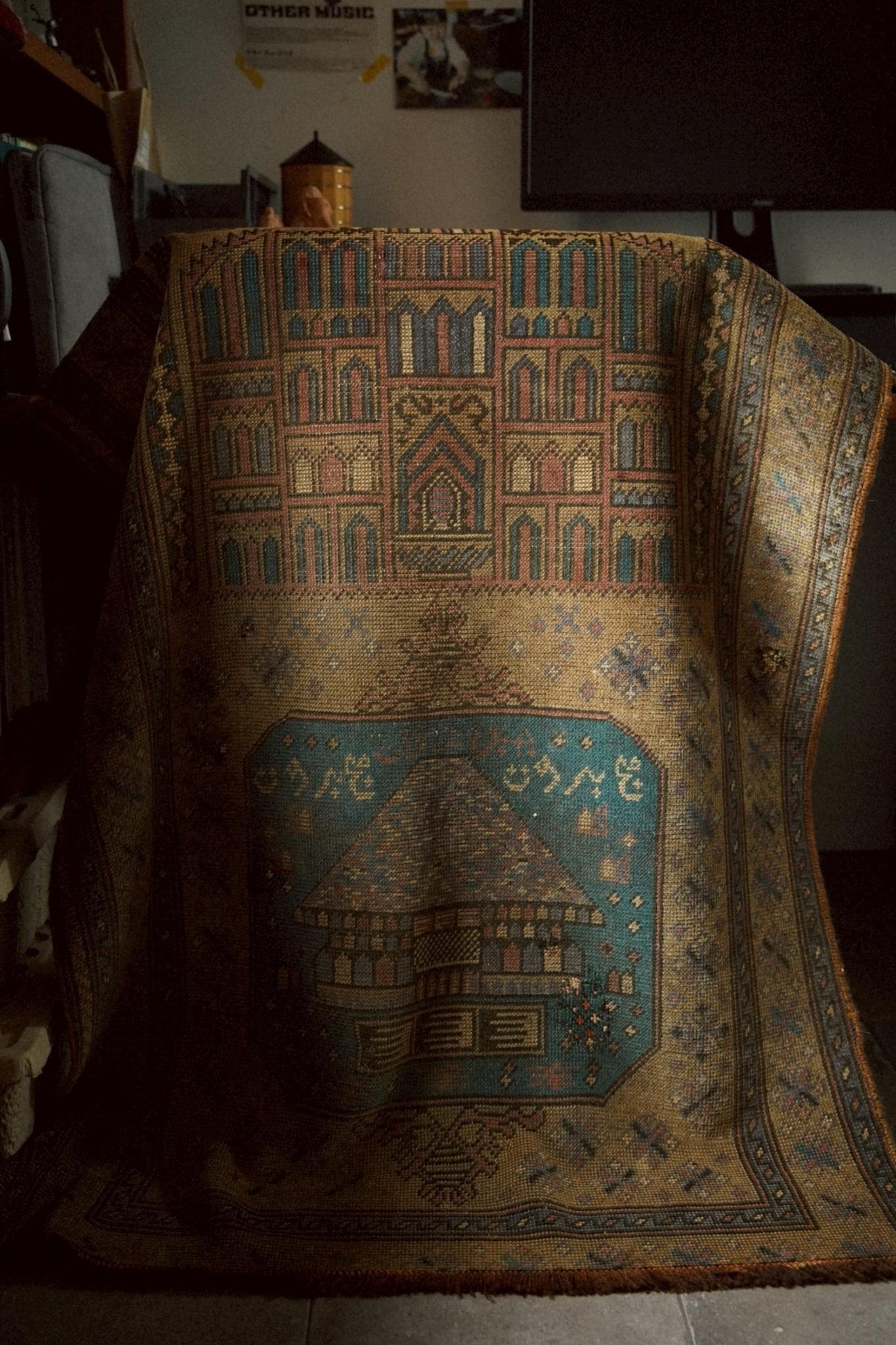 1930-Vintage Baluch rug
