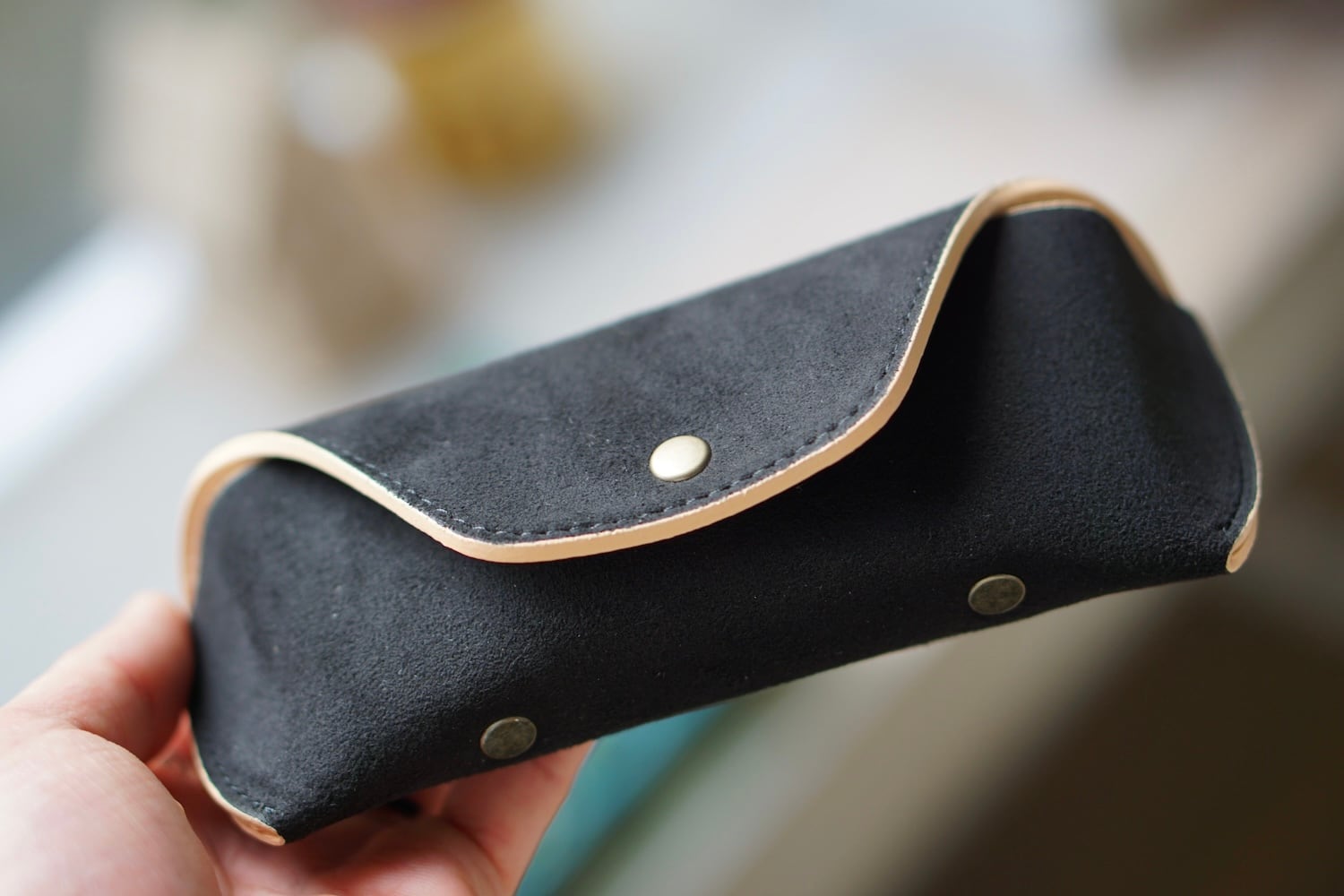 DIFFUSER / TECH SUEDE EYEWEAR CASE メガネケース | SEISHIDO