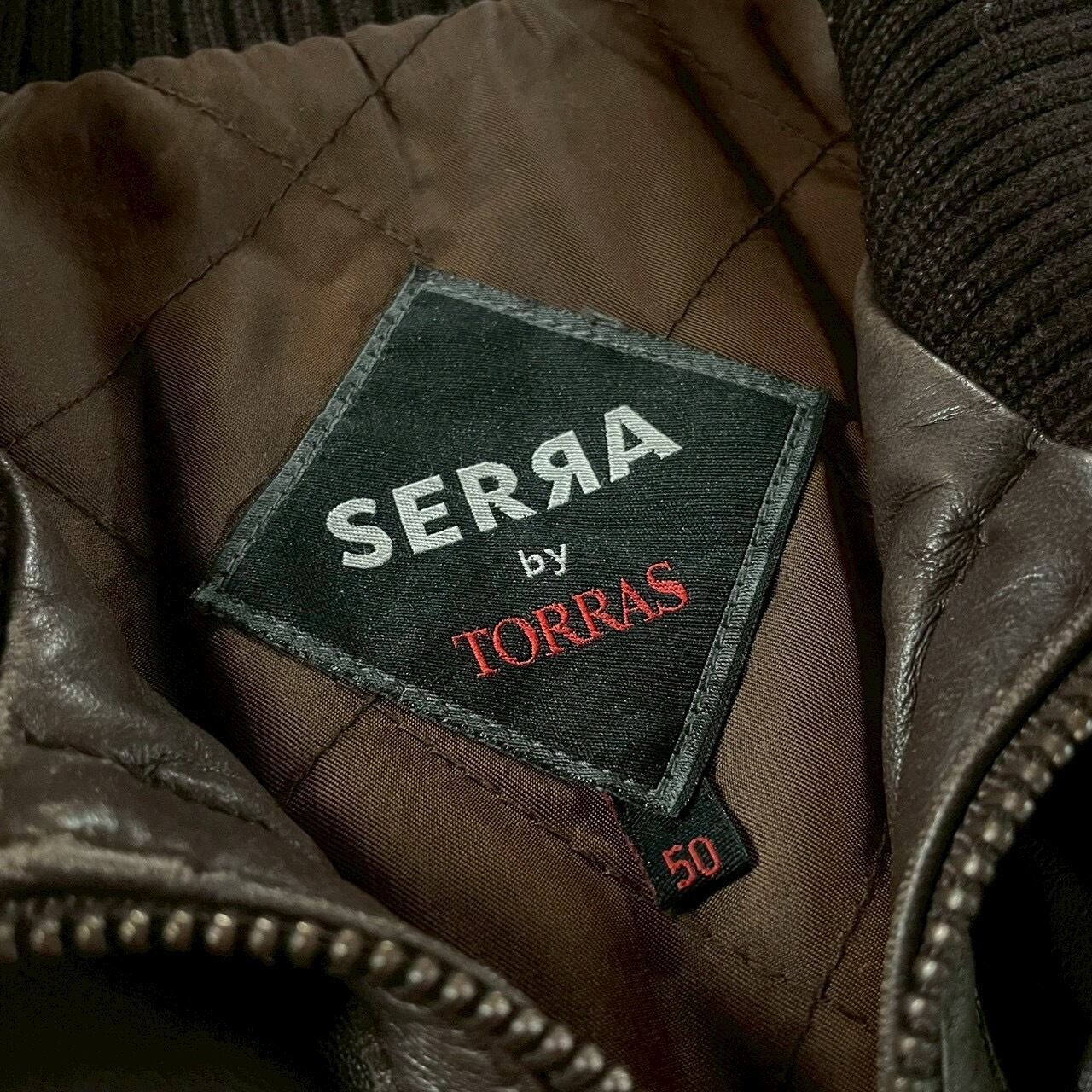 SERRA by TORRAS 〗Sheepskin Knit Collar Blouson | PAY ID