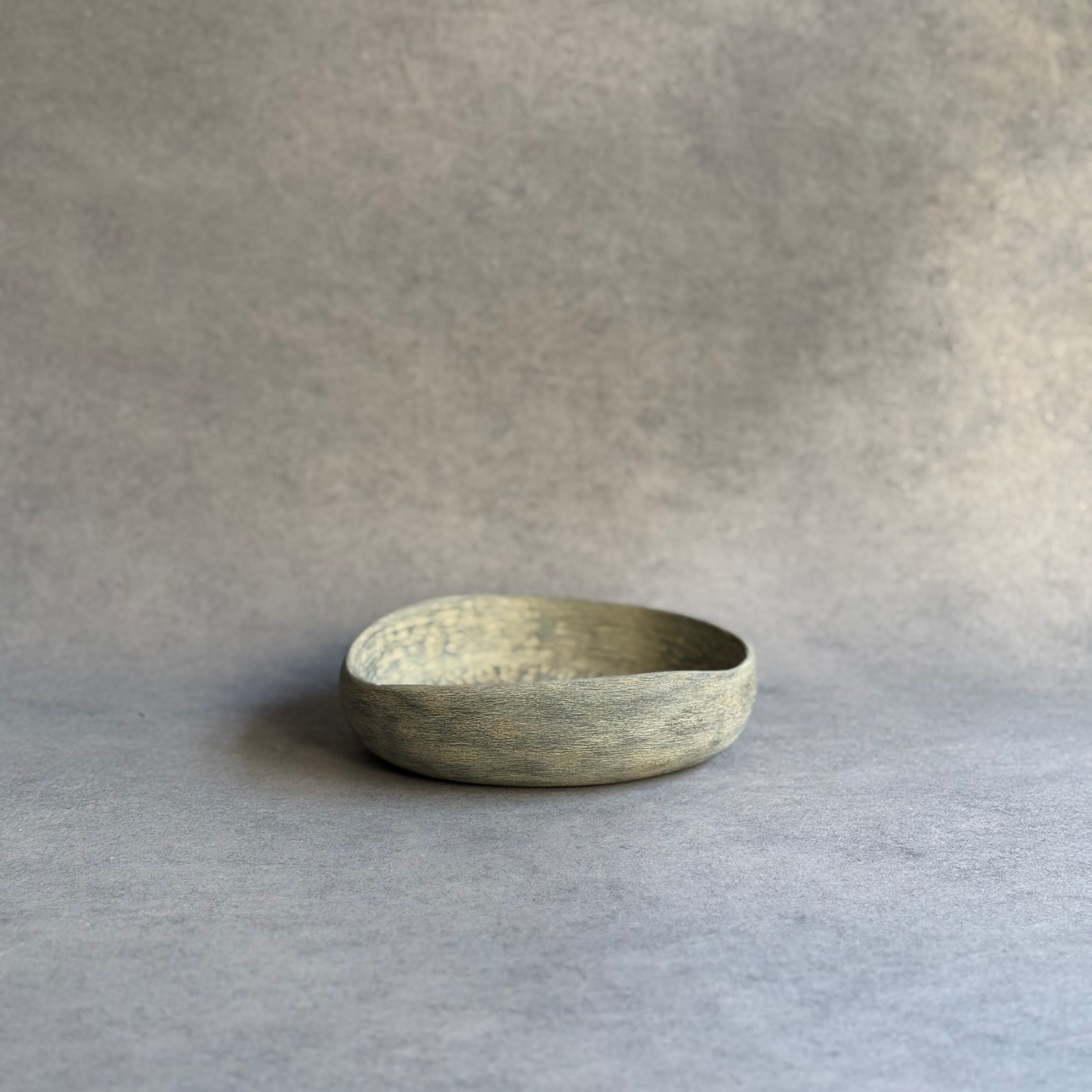 Shimoo Design 浮様 IBITSU 鉢 鼠 | gallery 一白