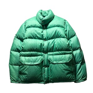 vintage 1970’s THE NORTH FACE green down jacket