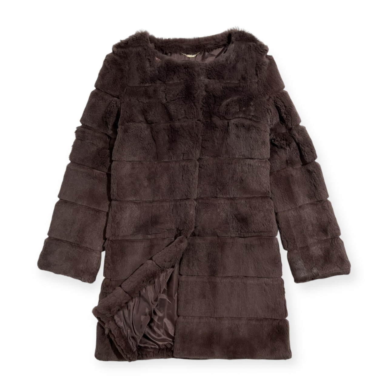 SHIPS シップス 本毛皮 ラビットファー コート サイズ S /レディース/リアルファー