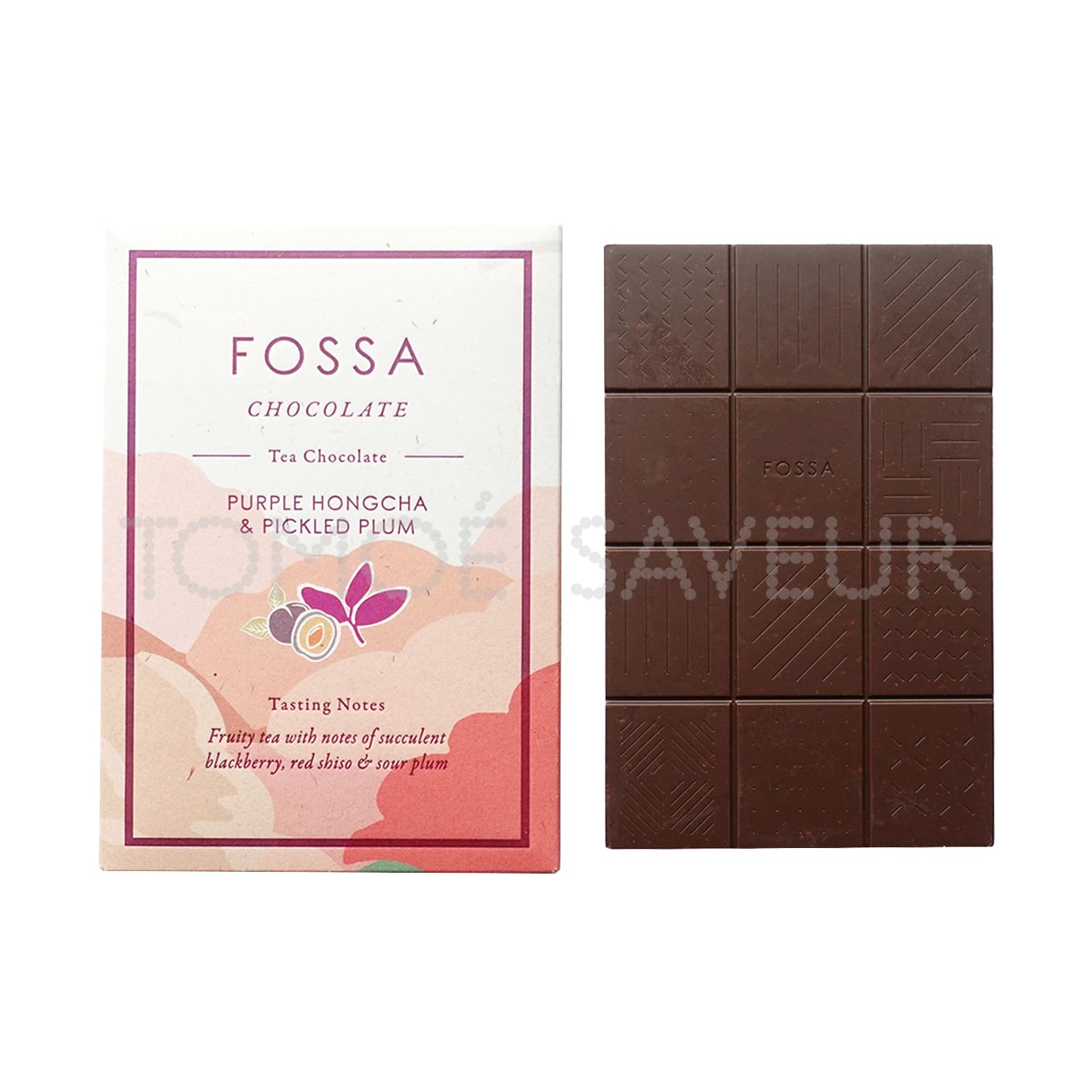 SALE】紫娟紅茶＆梅〈フォッサチョコレート〉 | トモエサヴール