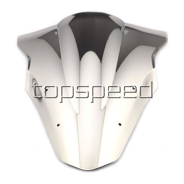 クロームフロントガラスウインドスクリーン用カワサキニンジャ650 er-6f EX650R 2012 2013 2014 2015 2016風防ウインドスクリーン