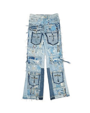 Custom denim pants