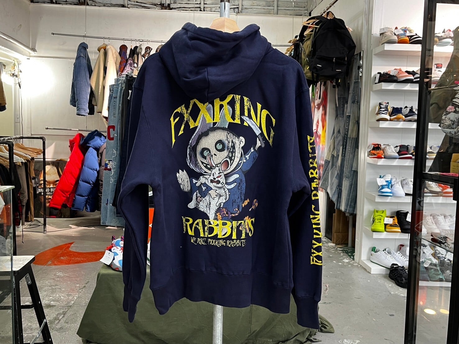 FR2 HALLOWEEN THE KIDS SWEAT HOODIE NAVY MEDIUM 27148 | BRAND  