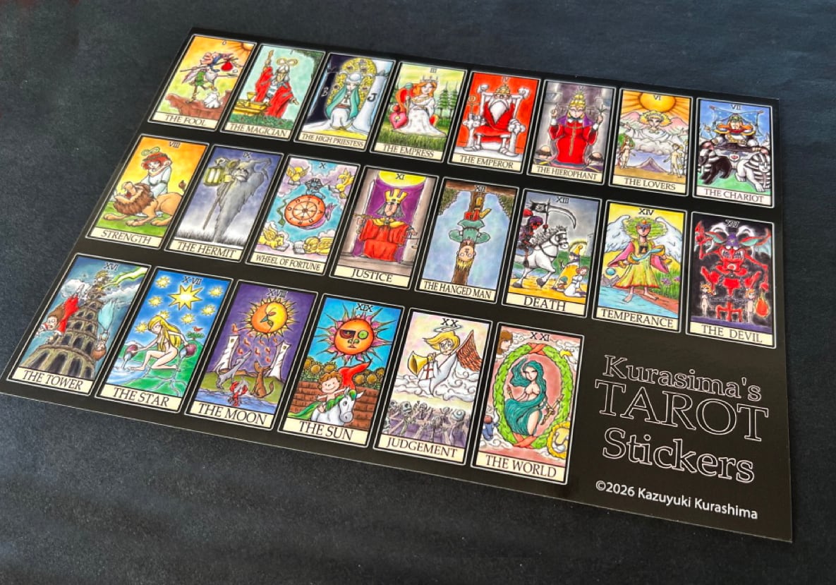Kurasima's TAROT ステッカー | FIREFLY PLANNING