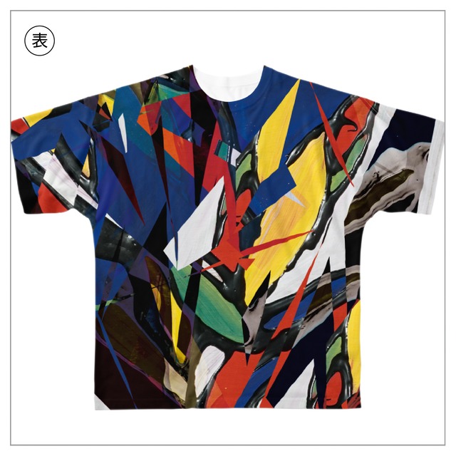 総柄Tシャツ（半袖）No.003