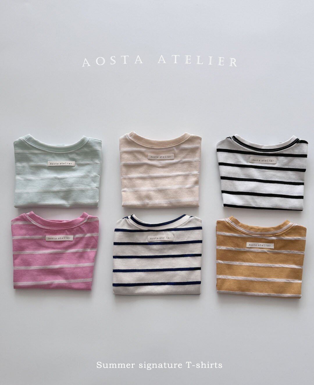 last1即納/Aosta,Signature T-shirt