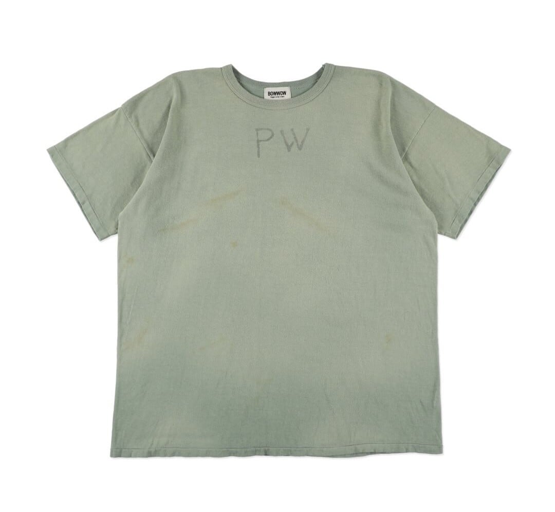 トップス 26SS BOWWOW PW 8812 TEE AGED GREEN L BOWWOW PW 8812 TEE AGED | BOW & ARROW WEB STORE