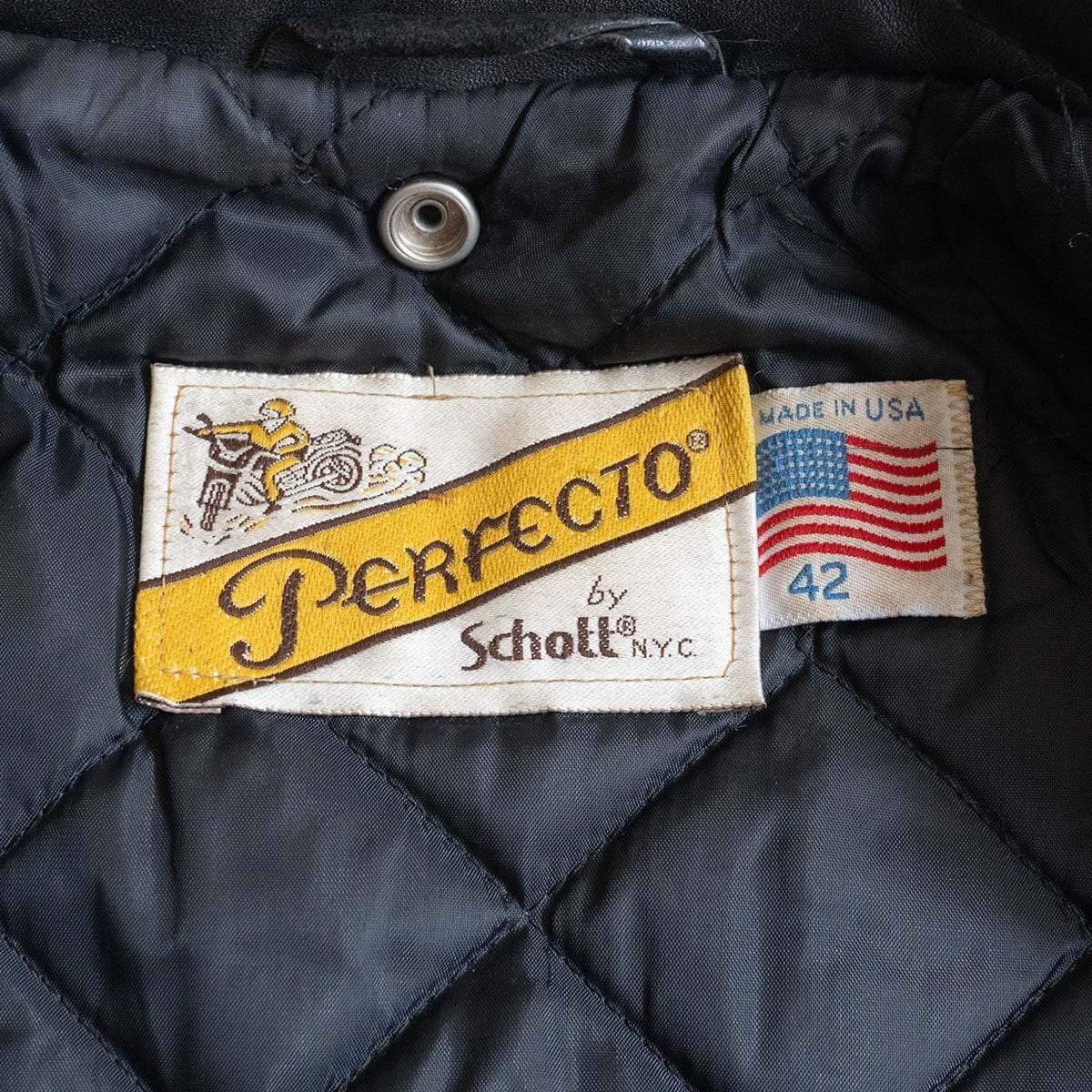 Schott NYC Perfecto ダブルライダースジャケット 46 ビッグ 【公式通販】