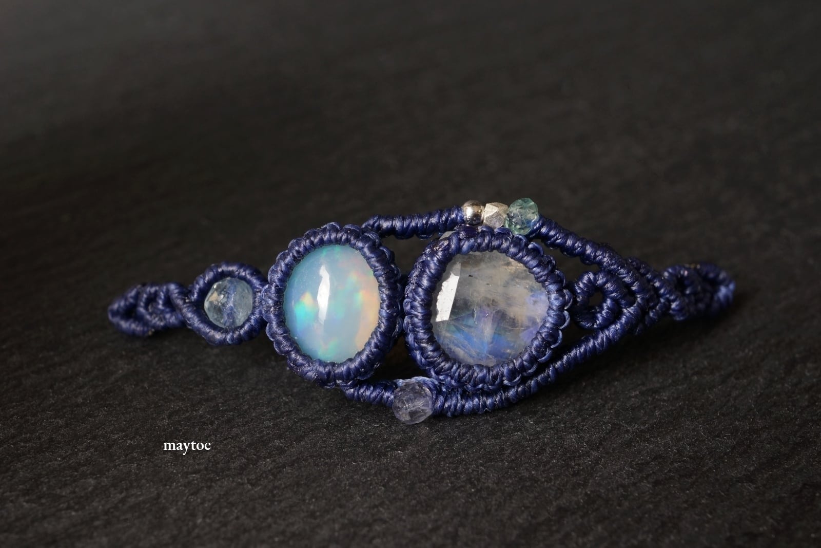 桃色の雲◇一点物✧大粒ルビーブレスレット✧14kgf まがたまや雲玉