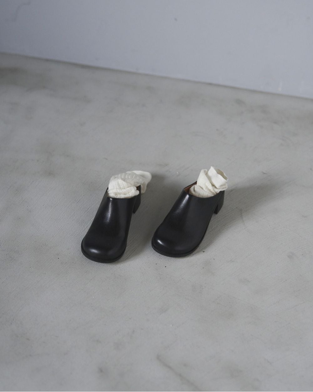 anuke Ecoleather Heel Slip-ons アンヌーク anuke(アンヌーク) Ecoleather Heel Slip-ons | サウスオレンジ