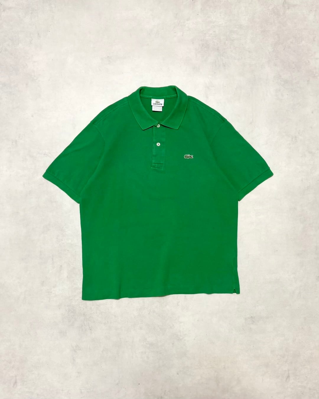 【Used】“LACOSTE” Polo Shirt Green