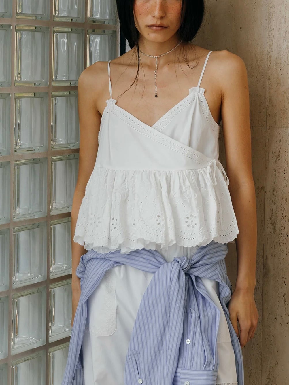 CREDONA／Lace Patchwork Tops | polne