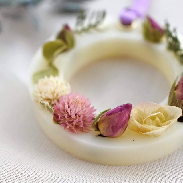 アロマストーンカーネーション&フラワーリースセット アロマストーン