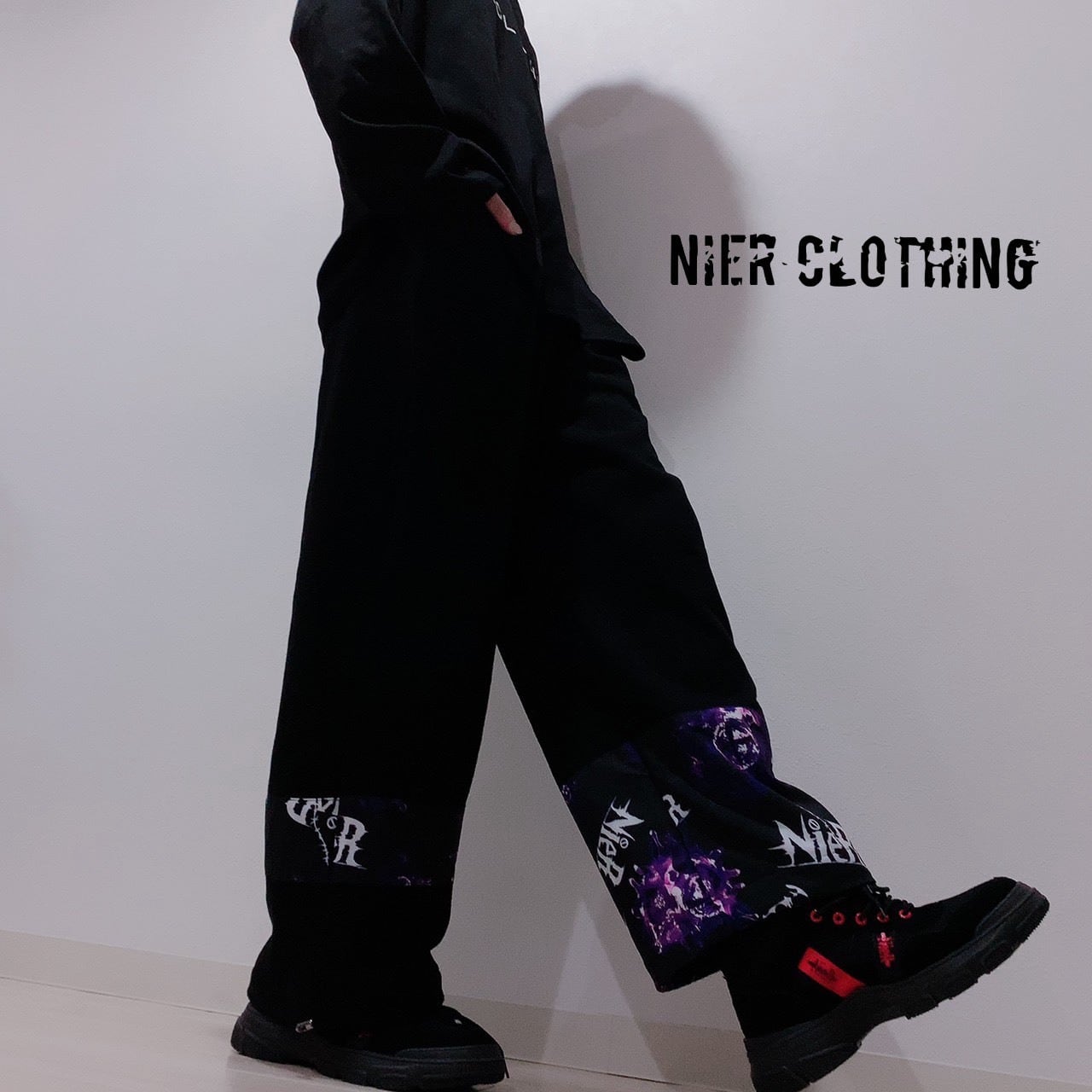 防寒裏地付きワイドパンツ《Purple Heartbeat》 | NIER CLOTHING powered by BASE
