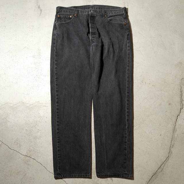 02's Levi's 501 black denim pants[36.5x31]