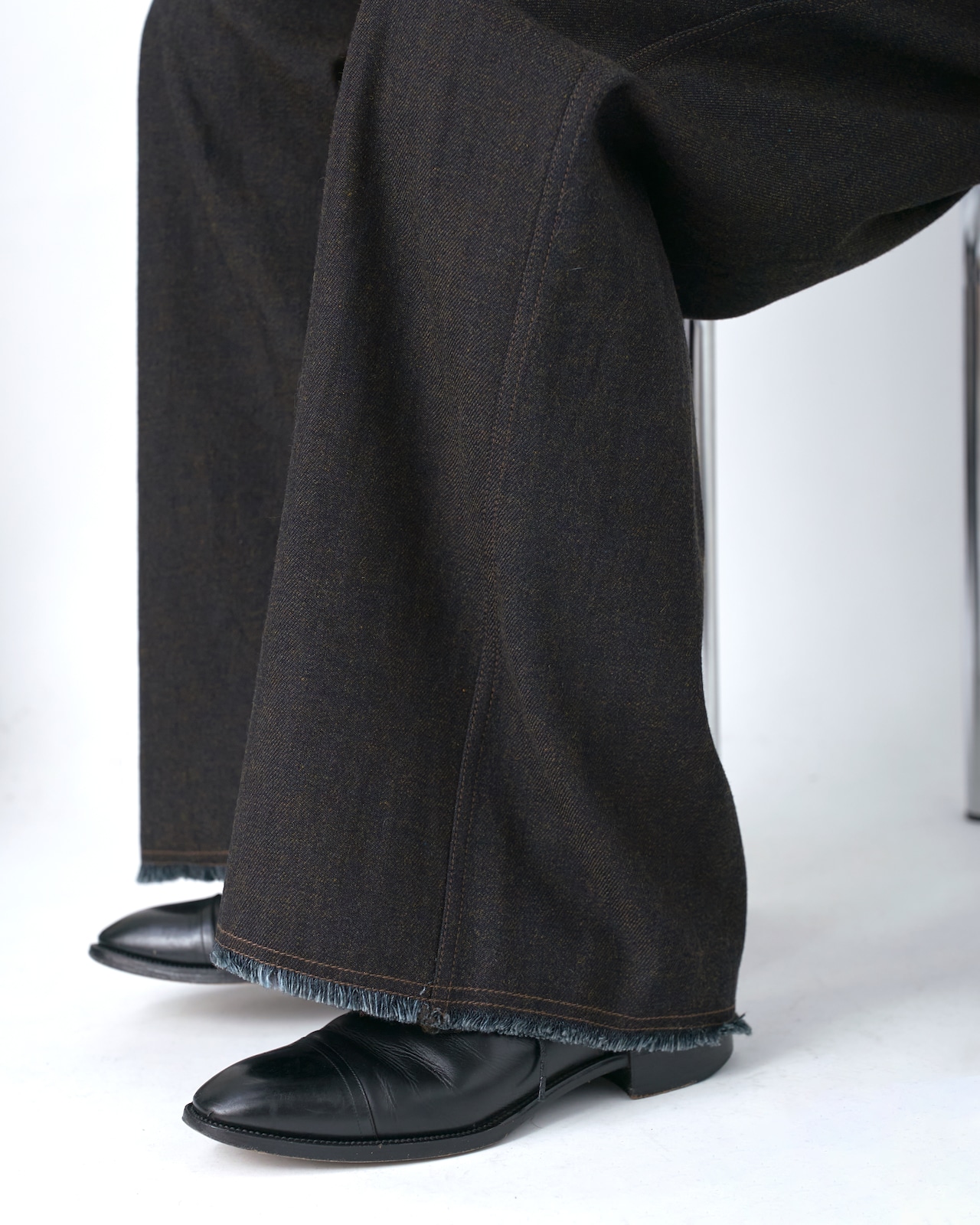 Nomàt "Straight PT C/W Denim〔Dark Brown〕"