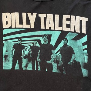 【M&O】Billy Talent バンドTシャツ バンt ロックt ビリータレント フォトプリント バックプリント パンク ロック ハードコア us古着