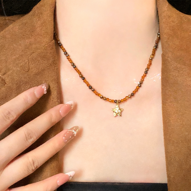 ZJモカスターダスト星々ネックレスセット