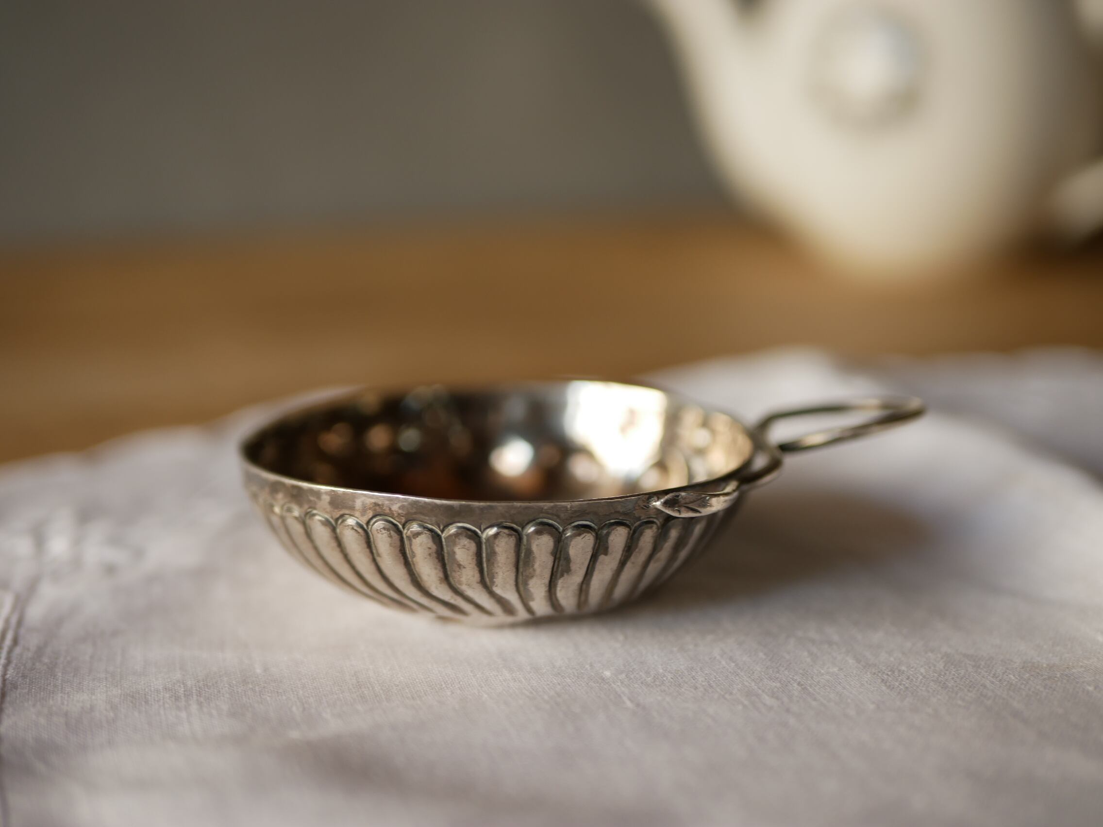 純銀 ティーバッグトレイ スターリングシルバー ヴィンテージ