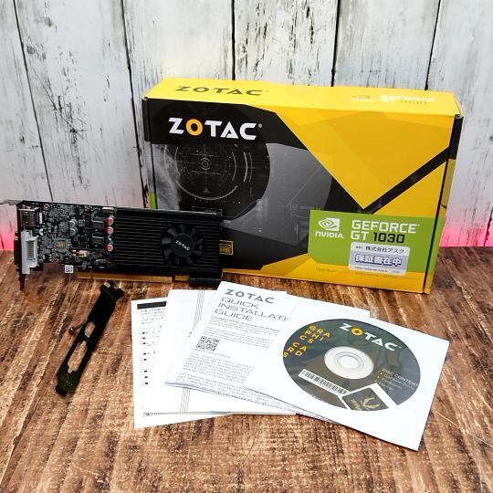 動作確認済】ZOTAC グラフィックボード GEFORCE GT 1030 2GB GDDR5 ...