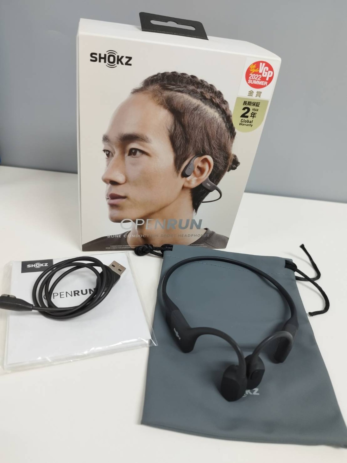 SHOKZ OpenRun S803/骨伝導イヤホン/ブラック | 中古パソコンショップNS