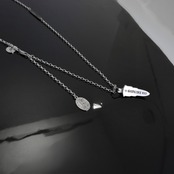 EAGLE CLAW with LOGO #1 NECKLACE with GODSIZE® I.D. TAG / イーグルクロウ #1ネックレス ゴッドサイズ® I.D.タグ