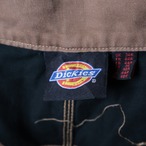 Dickies ペインターパンツ　ベージュ×ブラック　リアルワーク　ペンキ　W34