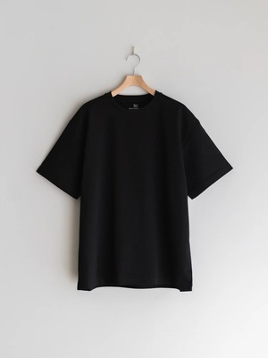 SU　Recycled Suvin High-Twist Yarn T-shirt　BLACK　SU-02-C-02