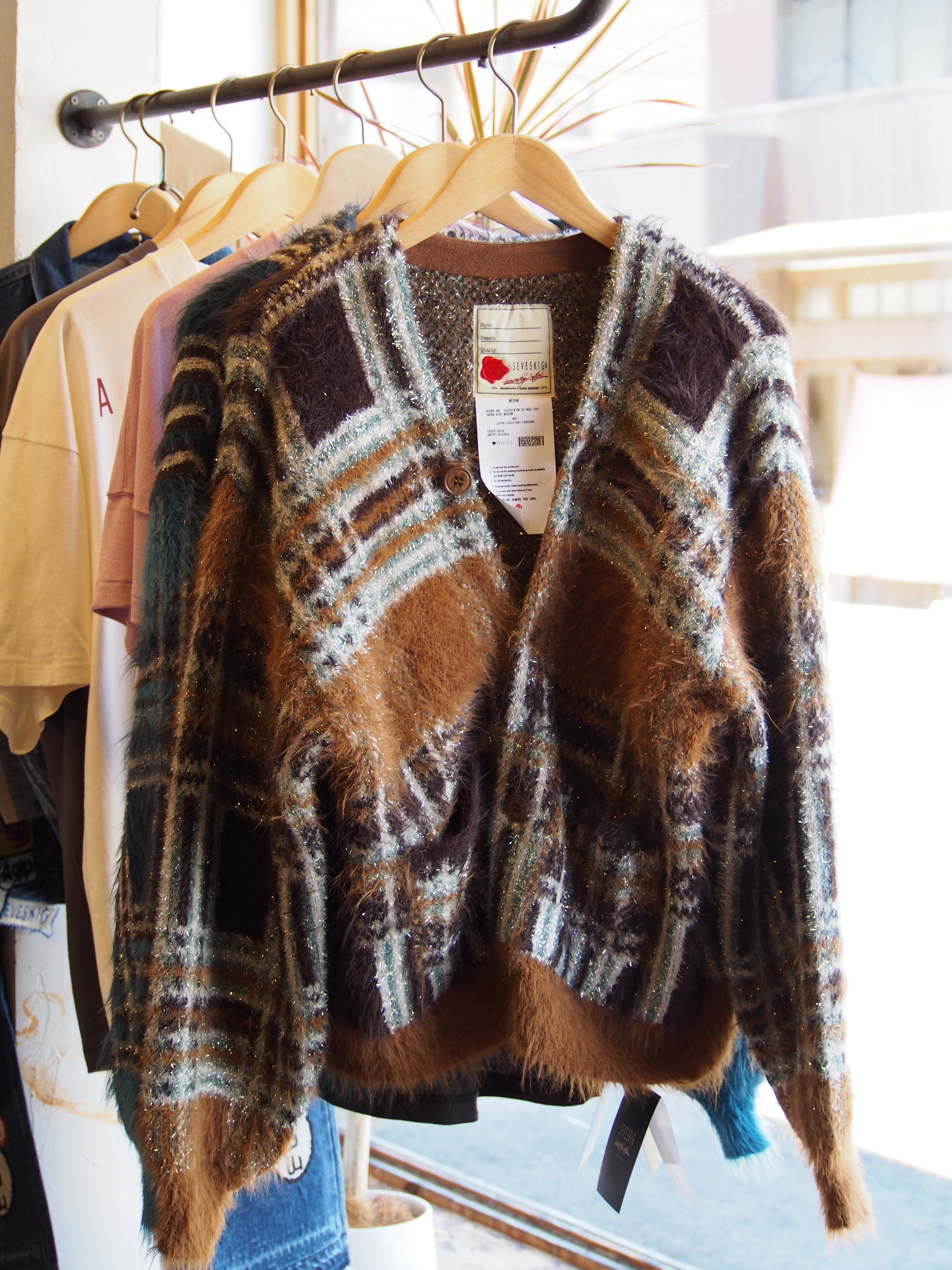 トップスその他 PARTIMENTO Antique Chair Layered Long Sleeve Charcoal PY-241 トップス | アマテラス鎌倉