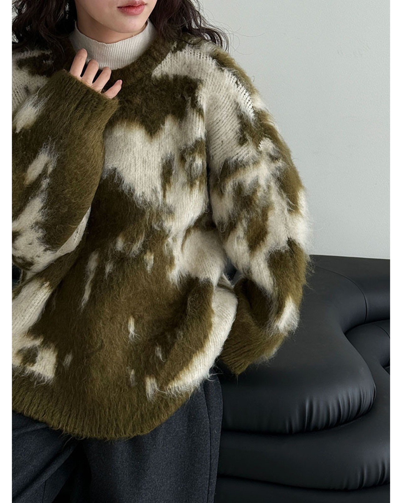 ニュアンスデザインニット 2color A0771 - 9